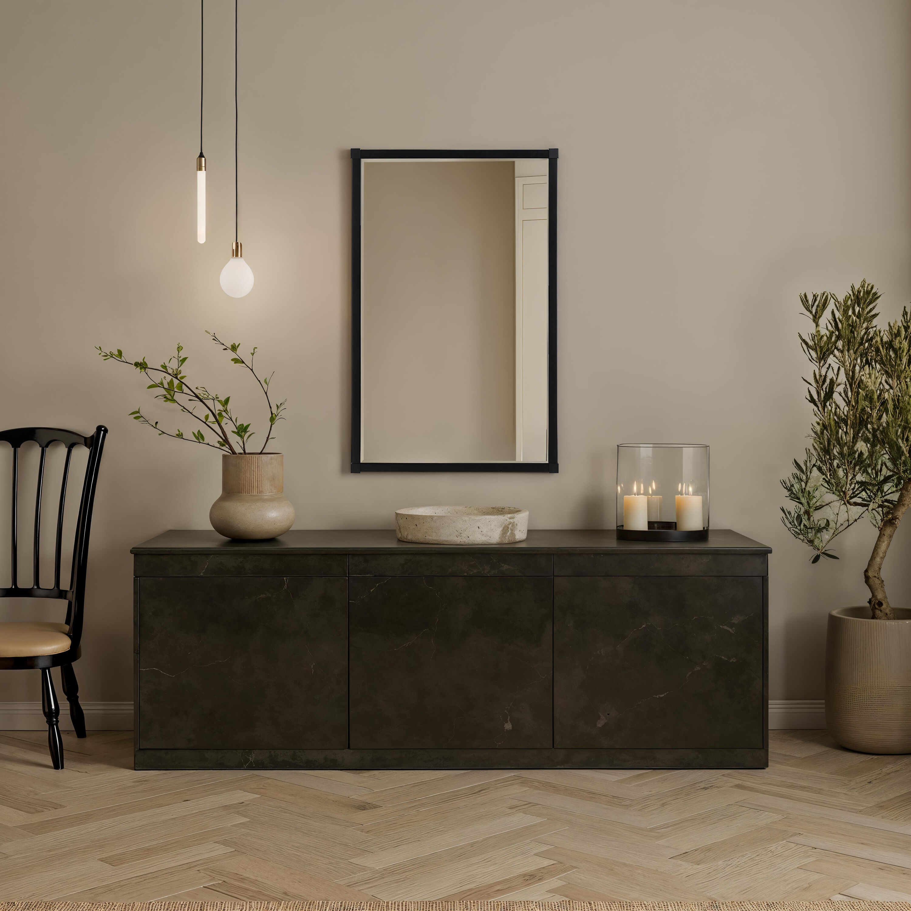 Kauri 35 X 22 inch Wall Mirror