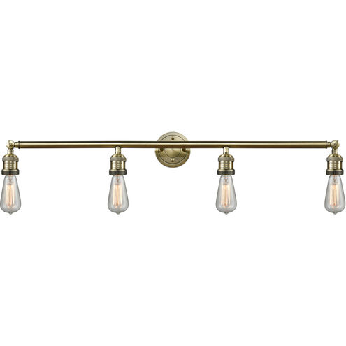 Franklin Restoration Bare Bulb 4 Light 42.00 inch Bathroom Vanity Light