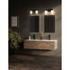 Cadoc 2 Light 15 inch Matte Black Bath Vanity Light Wall Light