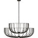 Sean Lavin Sanchi 3 Light 42 inch Aged Iron Chandelier Ceiling Light