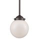 Beckett 1 Light 6 inch Oil Rubbed Bronze Mini Pendant Ceiling Light