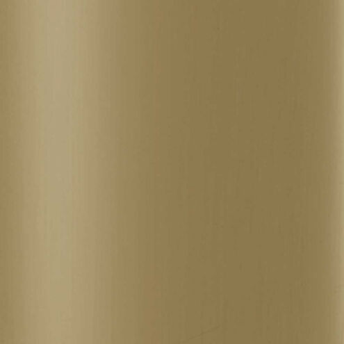 Seren 3 Light 14.25 inch Aged Brass with Black Semi-Flush Mount Ceiling Light