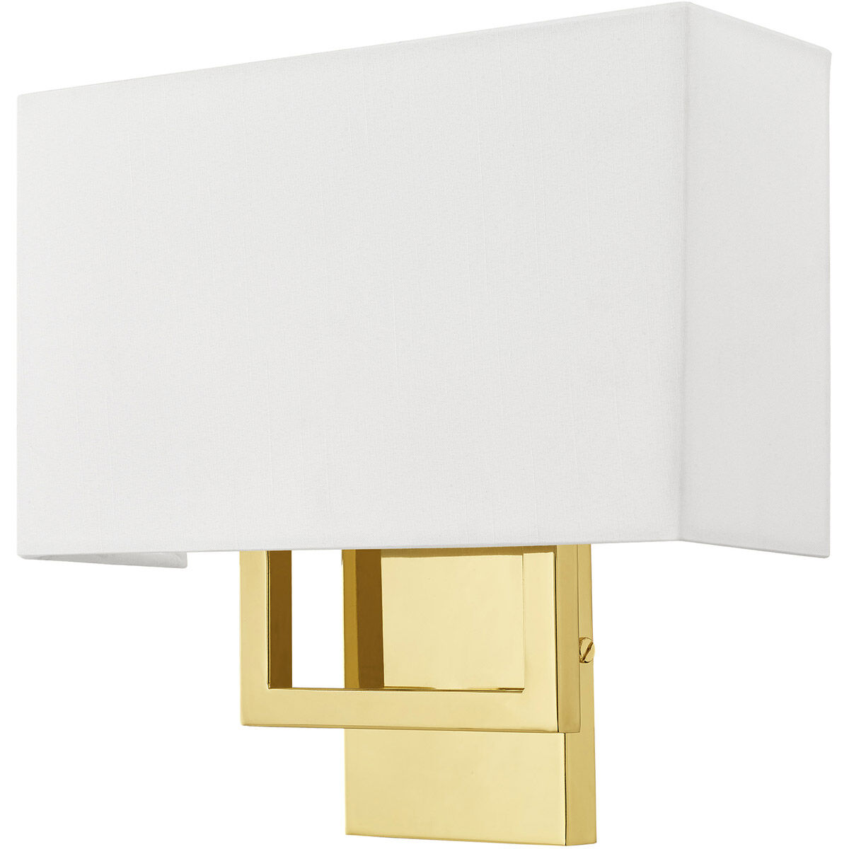 Pierson 2 Light 13 inch Polished Brass ADA ADA Wall Sconce Wall Light