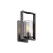 Elements 1 Light 6 inch Charcoal Wall Sconce Wall Light
