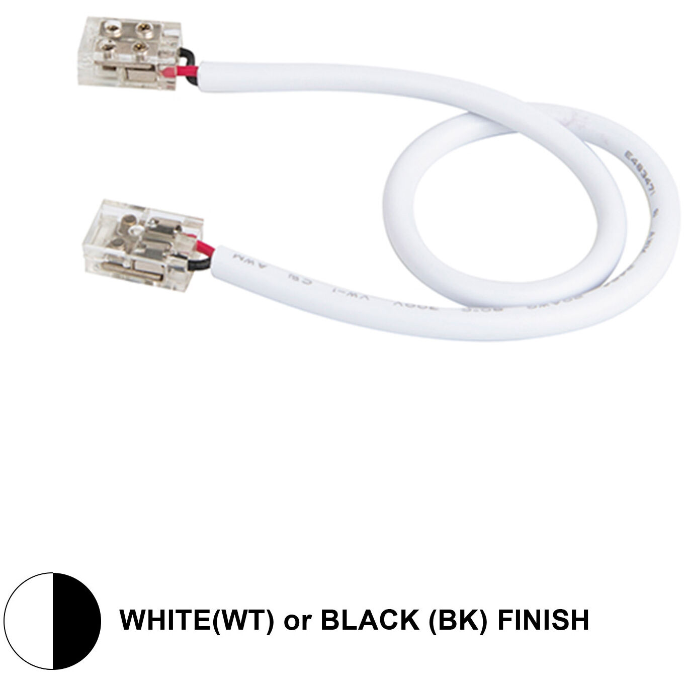 Basics & Gemini 24 14 inch White LED Tape Lighting, WAC Lighting