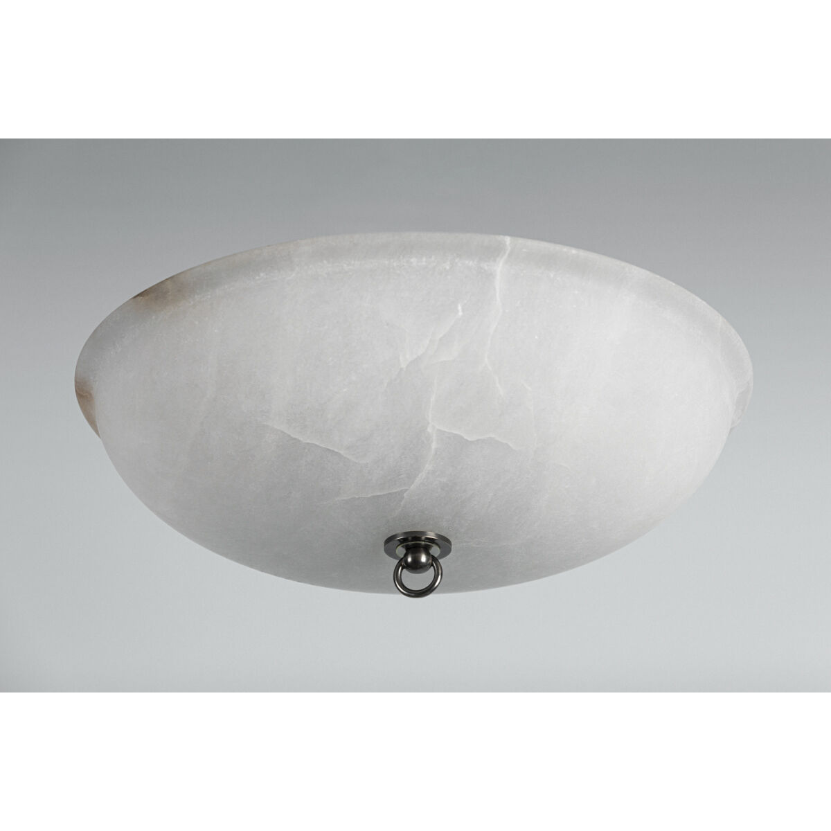 Somerset 3 Light 16 inch Distressed Bronze Semi Flush Ceiling Light