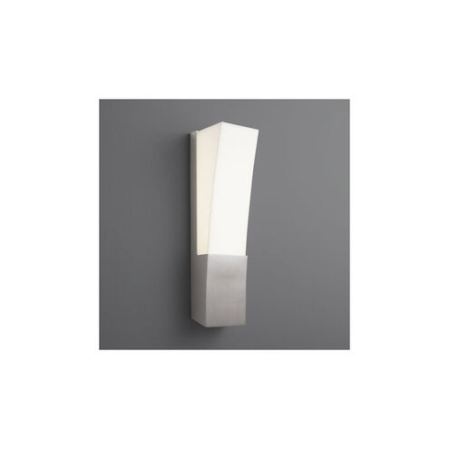 Crescent 1 Light 4 inch Satin Nickel Sconce Wall Light