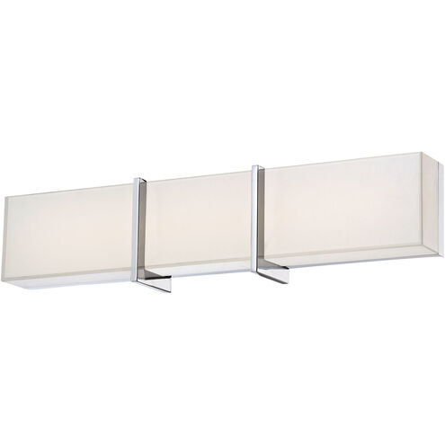 High Rise LED 24 inch Chrome Bath Light Wall Light