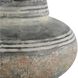 Wester 18.25 inch 100 watt Dark Gray and Brown Glaze with Rust Brown Undertones Table Lamp Portable Light