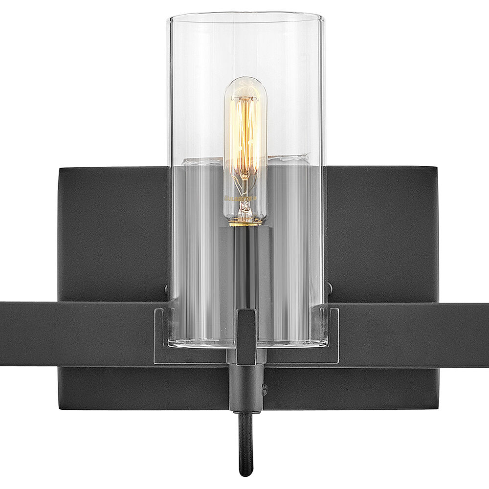 Ryden 23 inch Black Vanity Light Wall Light