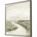 Waterside 29 X 29 inch Non-Glass Framed Art, Propac