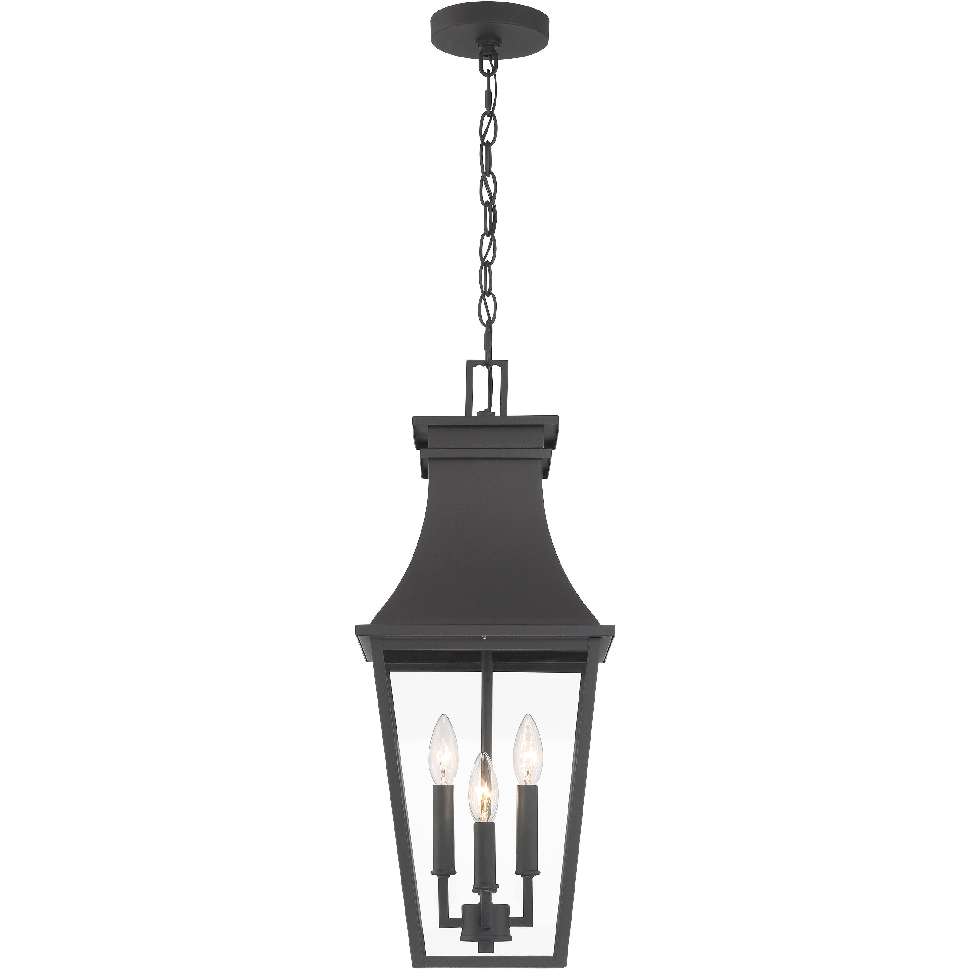 Gloucester 4 Light 10.38 inch Sand Coal Outdoor Chain Hung, The Great Outdoors