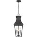 Gloucester 4 Light 10.38 inch Sand Coal Outdoor Chain Hung, The Great Outdoors