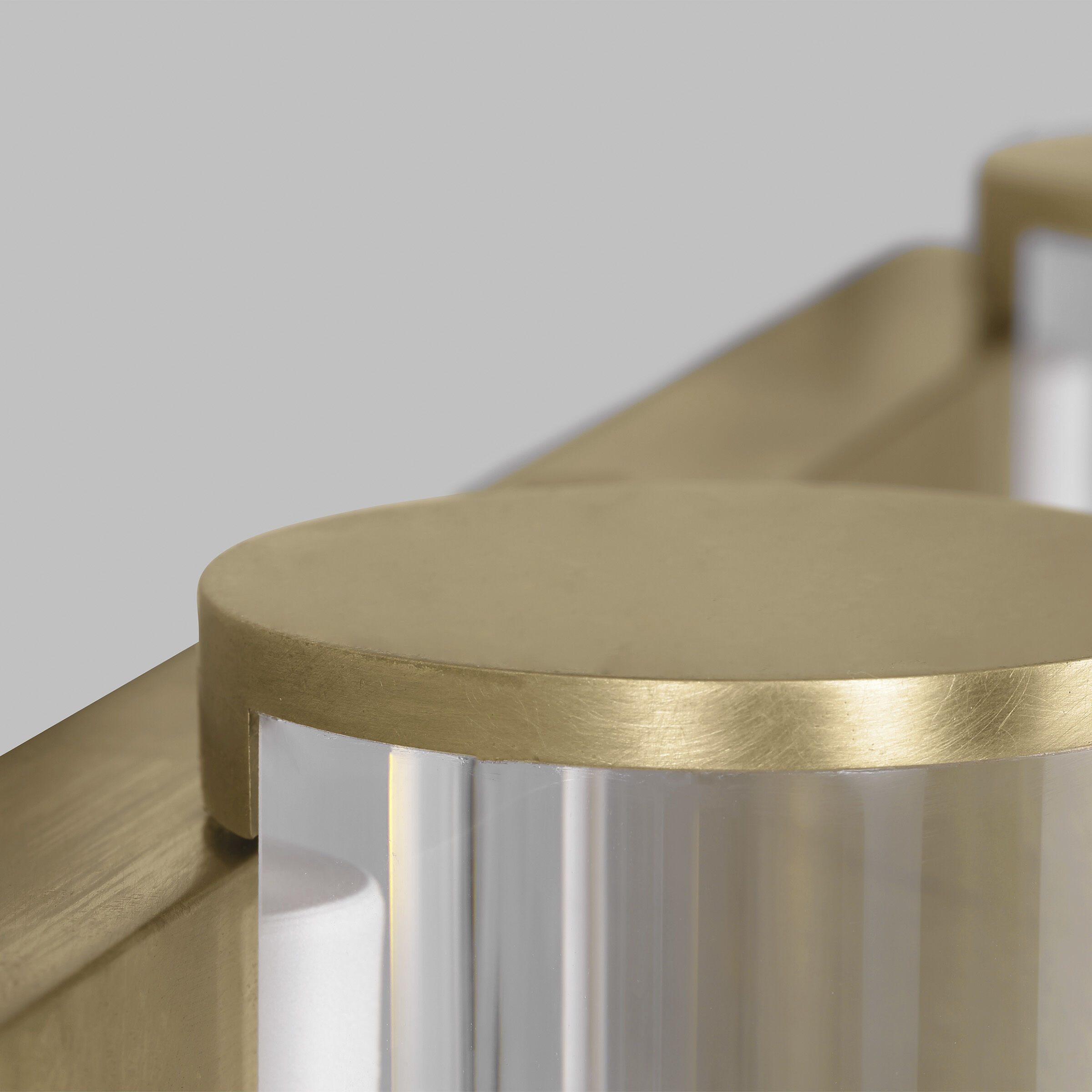 Kelly Wearstler Esfera Wall Sconce Wall Light in Natural Brass