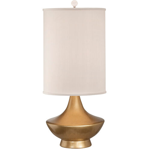 Cleopatra 26 inch 100 watt Gold Lacquer Table Lamp Portable Light