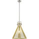 Downtown Urban Newton Cone 1 Light 16.00 inch Pendant