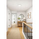 Iris LED 12 inch White Flush Mount Ceiling Light