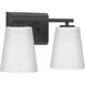 Vertex 2 Light 12.87 inch Bathroom Vanity Light