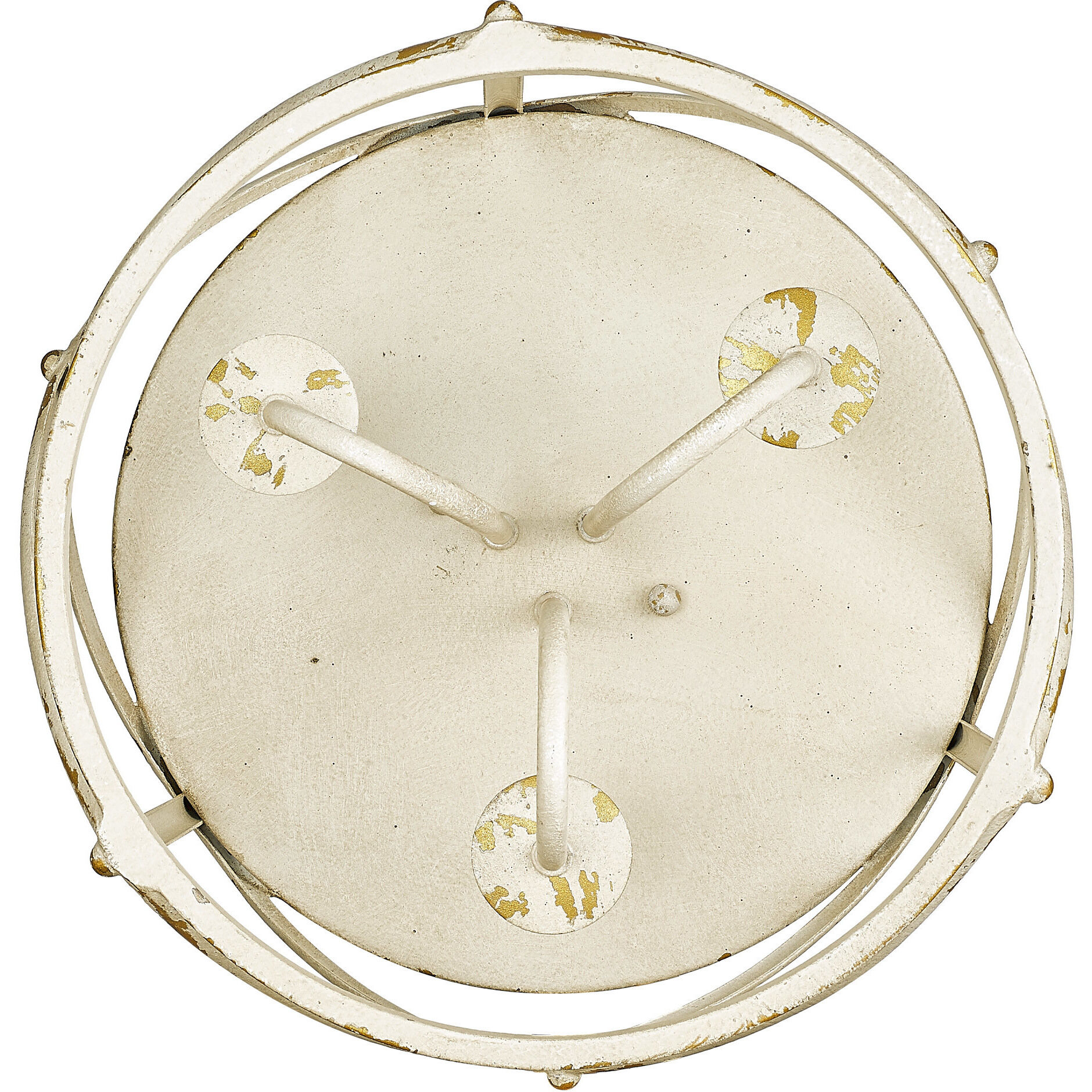 Alcott 3 Light 15 inch Antique Ivory Flush Mount Ceiling Light