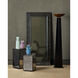 Mosaico 20 X 12.75 inch Ebony and Antique Mirror Accent Table