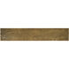 Lathi 42 inch Antique Brass and Black Console Table