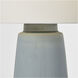 Barbara Barry Vessel 23 inch 9 watt Blue Anglia Crackle Table Lamp Portable Light
