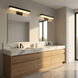 Sean Lavin Ismary 18 inch Midnight Black Bath Vanity Wall Light
