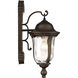 Havenwood 1 Light 19 inch Tavira Bronze And Alder Silver Outdoor Wall Mount, Great Outdoors 