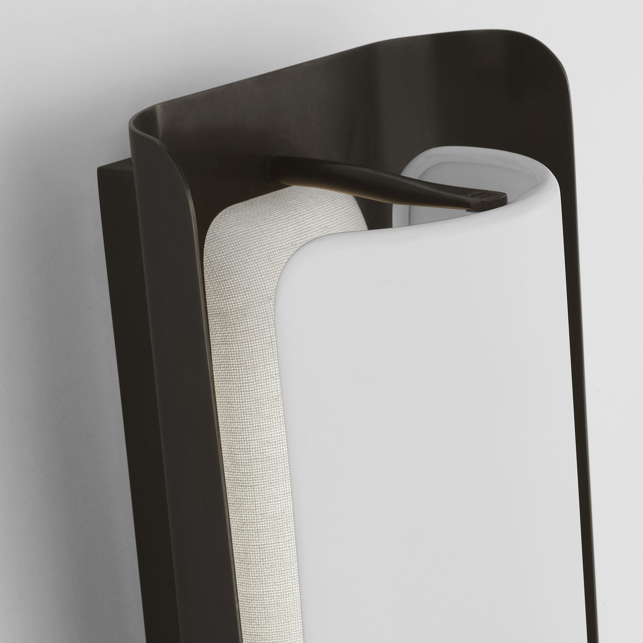 Windsor Smith Penumbra LED 6 inch Bronze and White Sconce Wall Light