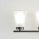 Bayfield 4 Light 27.5 inch Bronze Wall Bath Fixture Wall Light