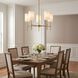 Traditional 5 Light 25 inch Natural Brass Chandelier Ceiling Light
