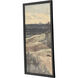 Rolling Fields Green and Brown and Multi and Rust Framed Art