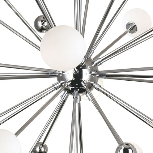 Element LED 39 inch Polished Nickel Chandelier Ceiling Light