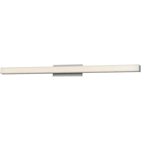 Brink LED 36 inch Brushed Aluminum Bath Vanity & Wall Light in 3500K, dweLED