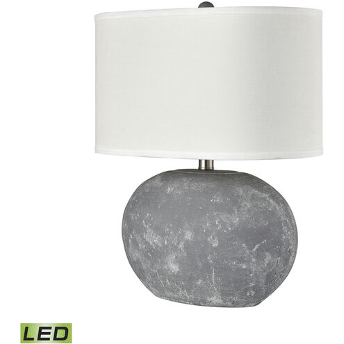 Elin 20 inch 9.00 watt Concrete Table Lamp Portable Light