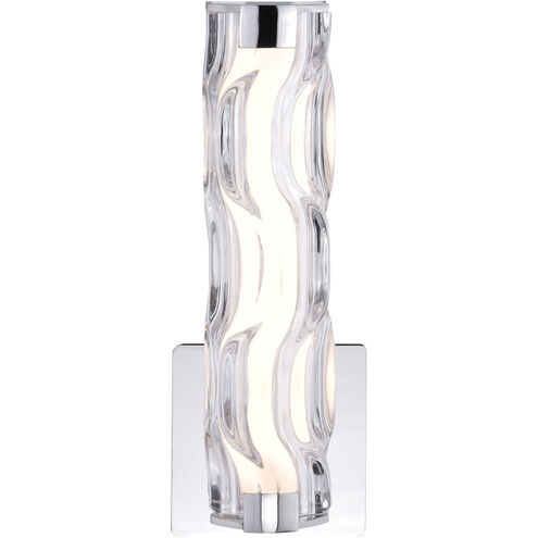 Marseille LED 4.75 inch Chrome Bathroom Light Wall Light
