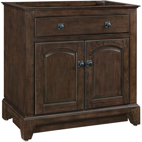 James 36 inch Brown Bathroom Vanity Wall Light