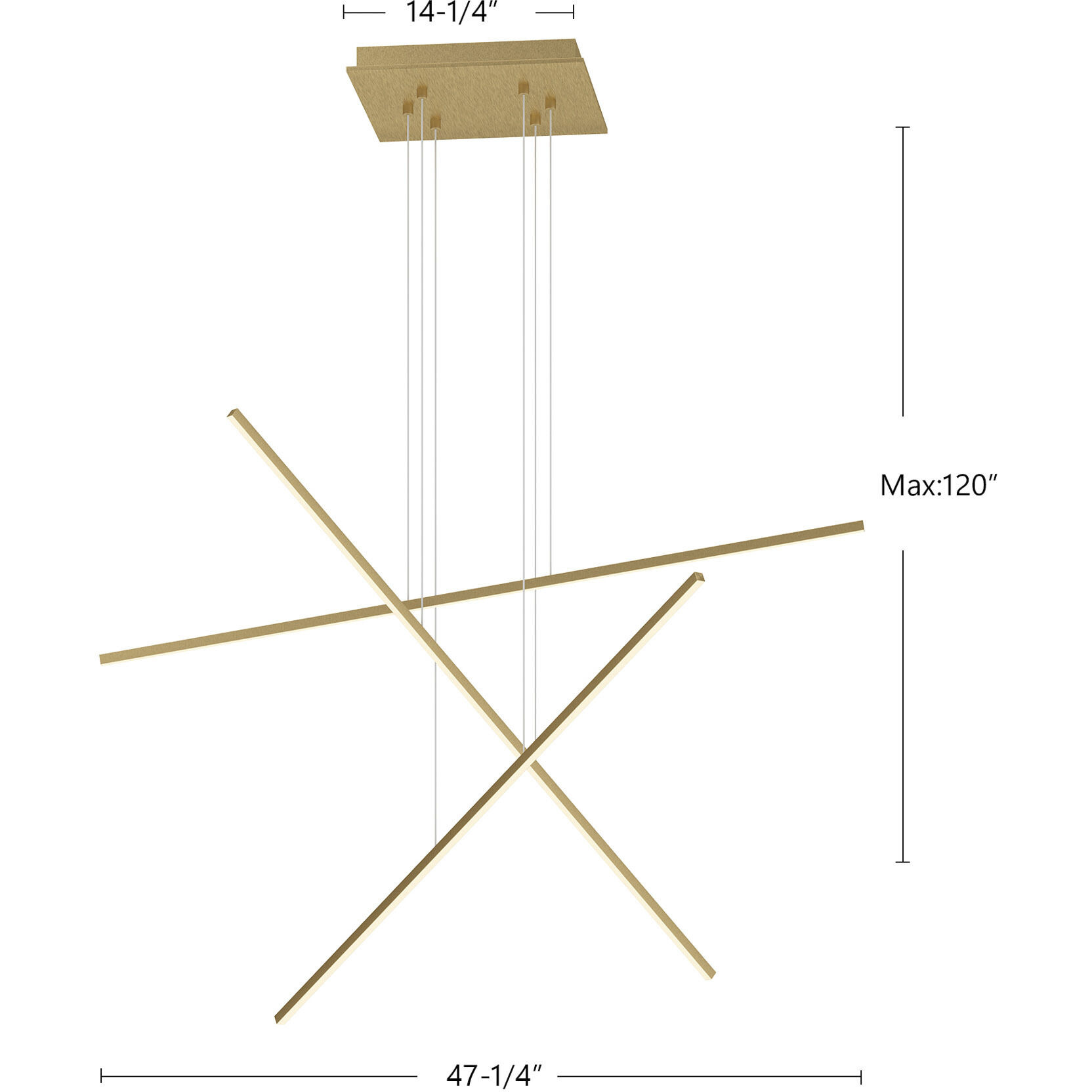 Vega Minor Multi Pendant Ceiling Light in White
