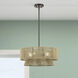 Florell 4 Light 20 inch English Bronze Pendant Chandelier Ceiling Light