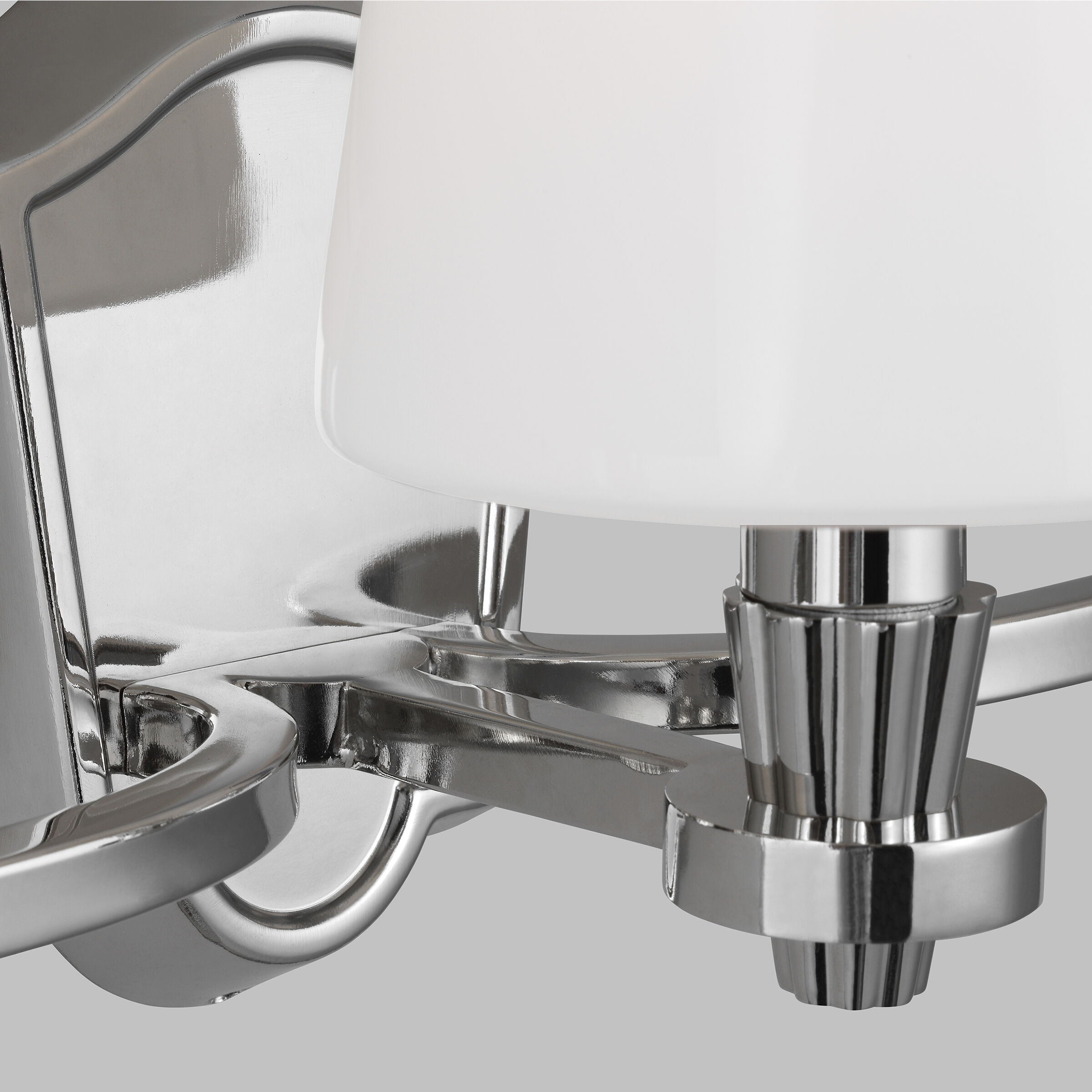 AH by Alexa Hampton Paisley 3 Light 23.38 inch Polished Nickel Vanity Light Wall Light