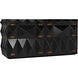 Allegra Hand Rubbed Black Dresser