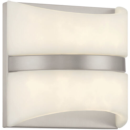 Velaux LED 6.5 inch Brushed Nickel Wall Sconce Wall Light