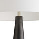Kash 62.5 inch 150.00 watt Antiqued Aluminum and Polished Nickel Floor Lamp Portable Light