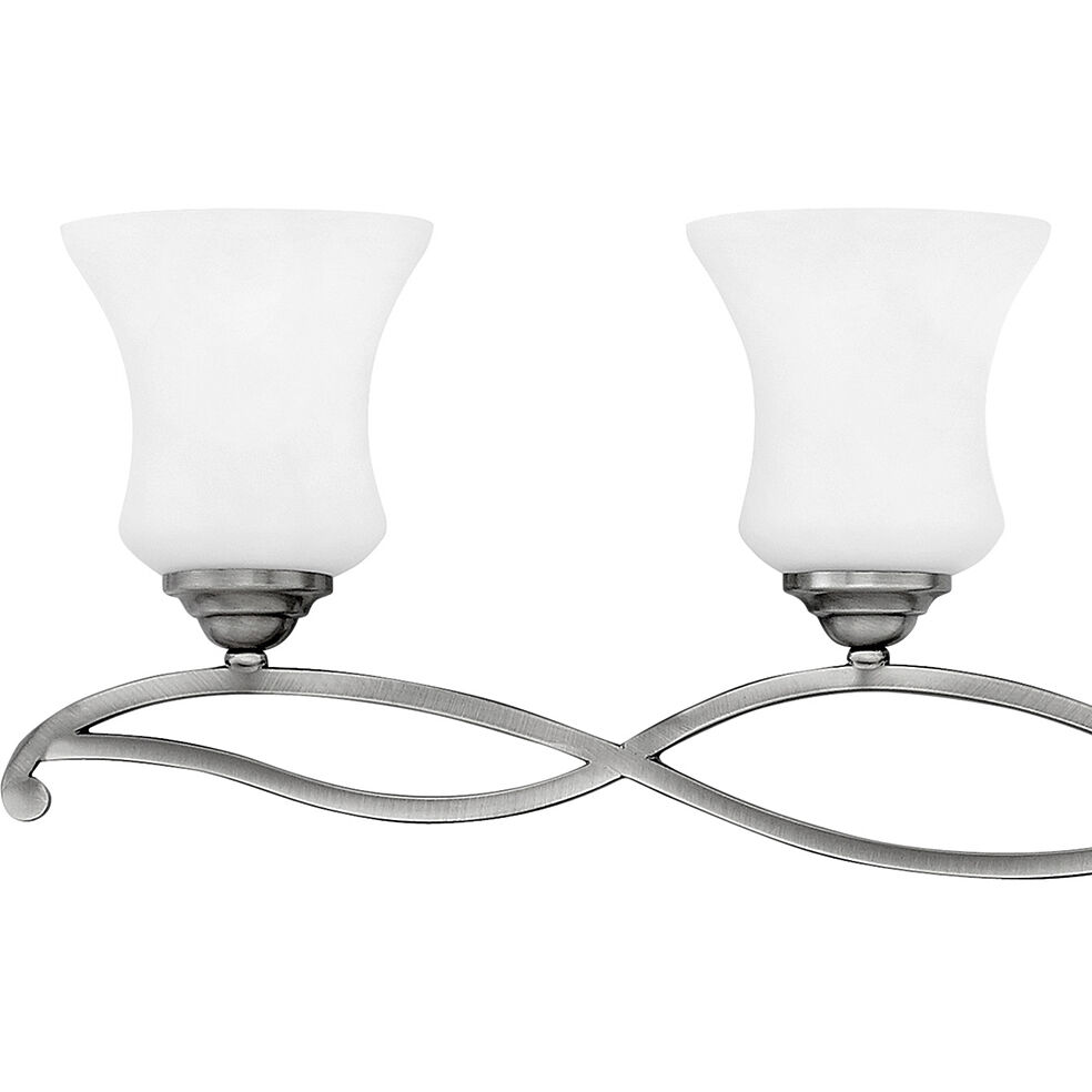 Brooke 5 Light 41.5 inch Antique Nickel Vanity Light Wall Light