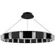Beyond Jounce LED 36.1 inch Black Polished Nickel Pendant Ceiling Light