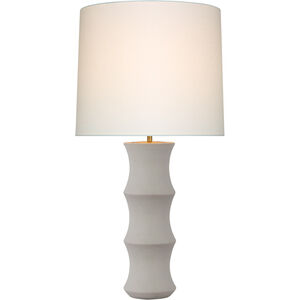 AERIN Marella 37 inch 15 watt Porous White Table Lamp Portable Light in Porous White Porcelain, Large