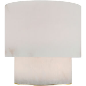 Kelly Wearstler Una 12.75 inch 10.00 watt Alabaster Table Lamp Portable Light, Small