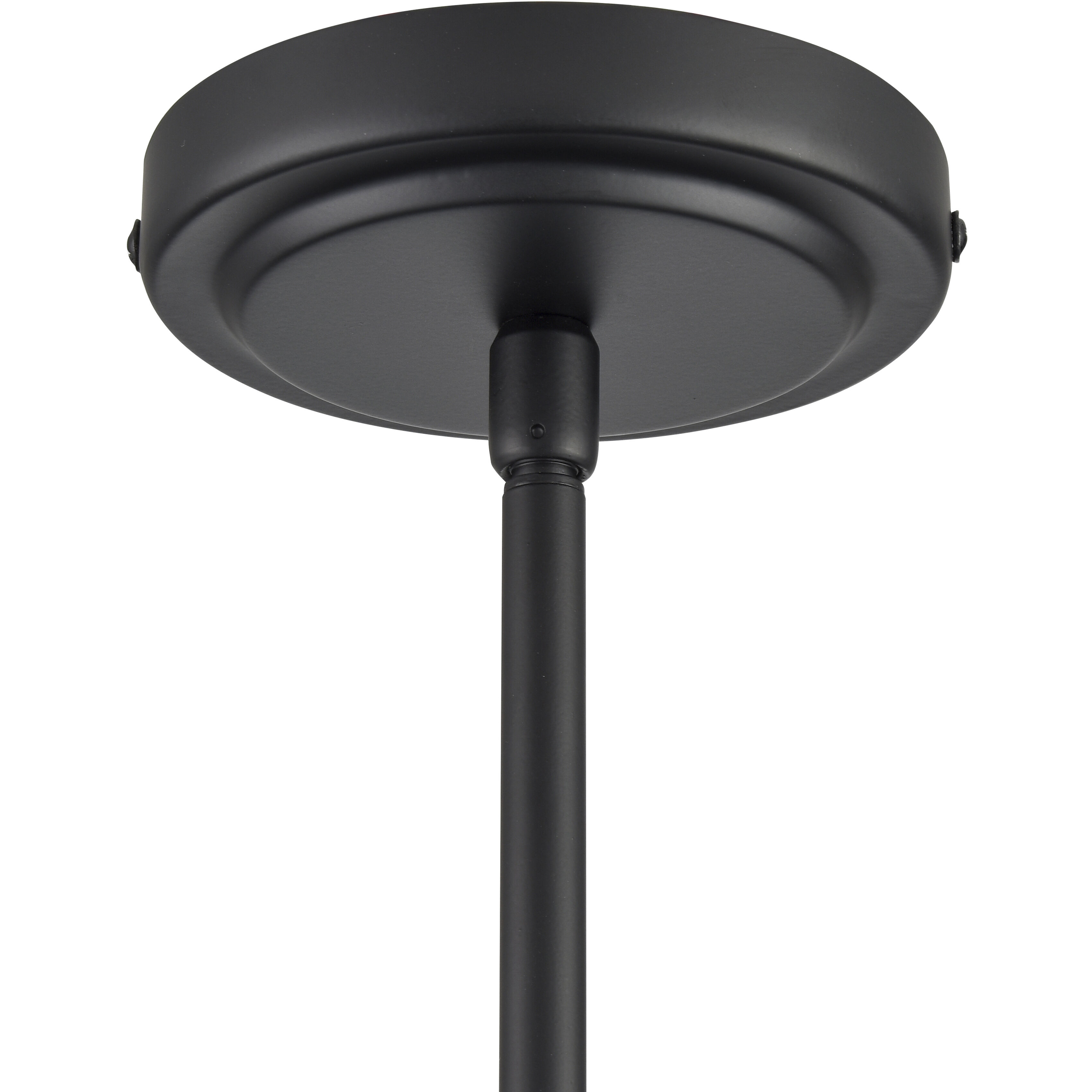 Boman 3 Light 23 inch Matte Black Chandelier Ceiling Light