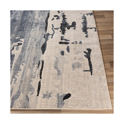 City 87 X 31 inch Charcoal/Taupe/Black/Light Gray/Beige/Khaki Rugs