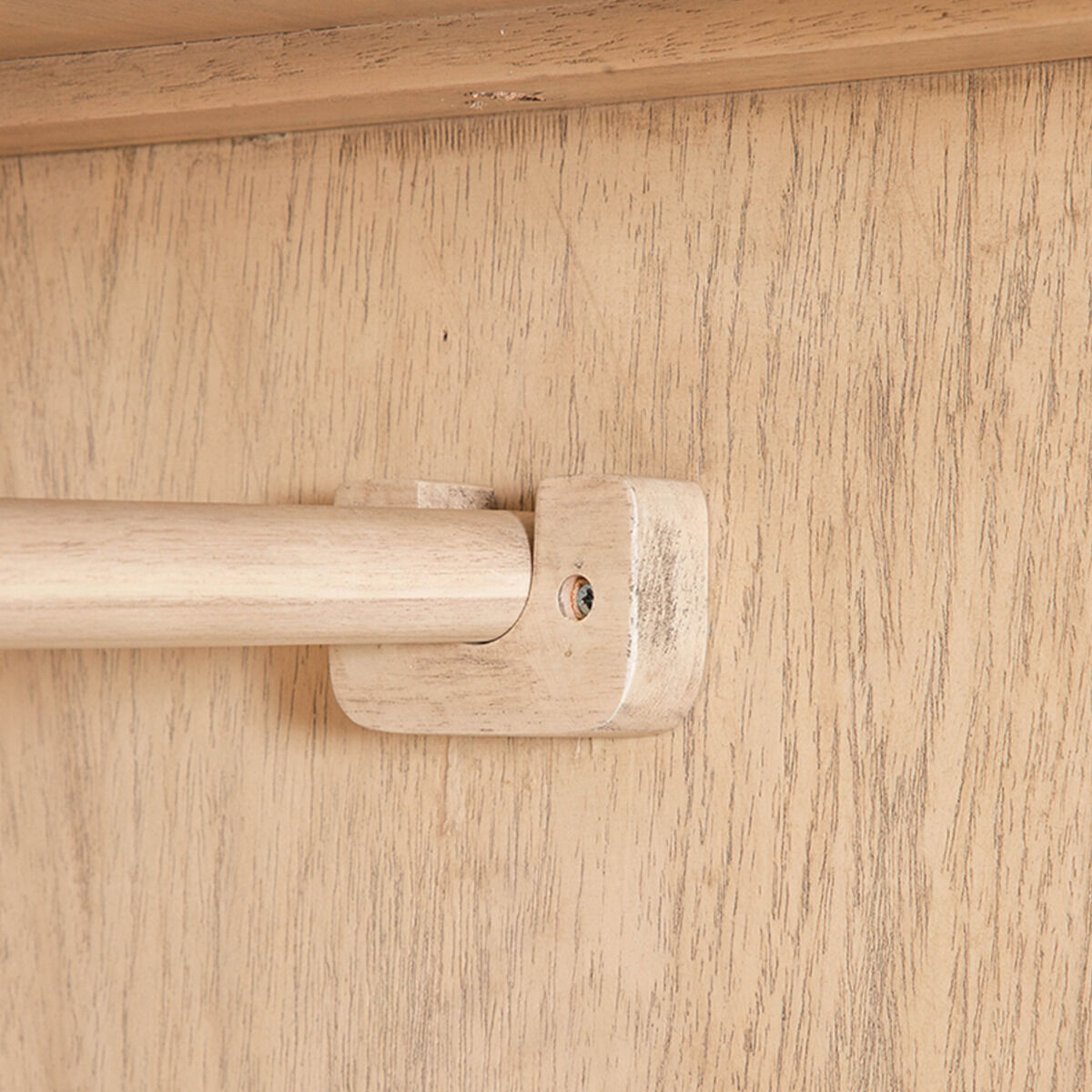 Elba Blonde Natural / Antique Bronze Cabinet